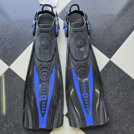 [002046] Aqua lung Fins Express FINS Black/Blue( Small)